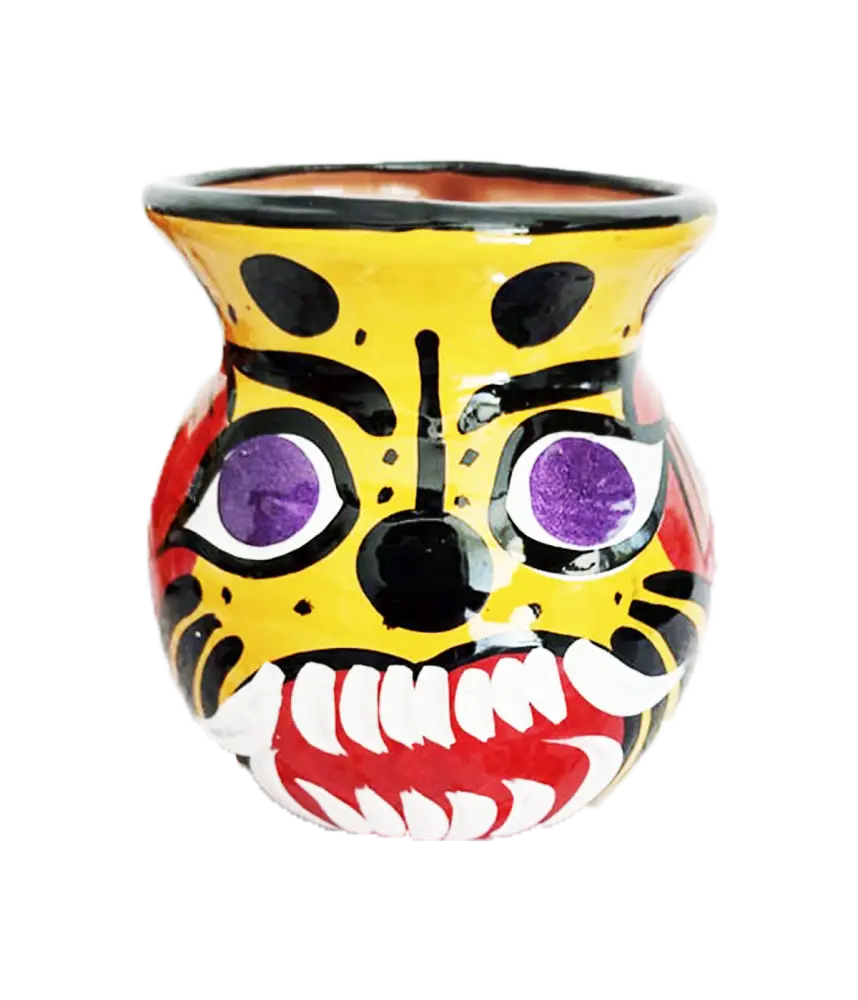 Taza tigre ojos morados