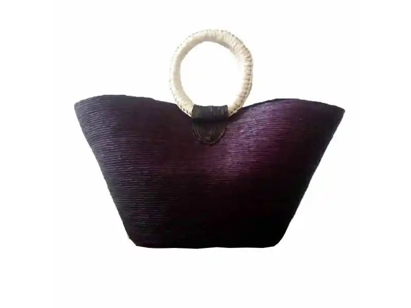 Bolsa de palma café (G) Bolsa de palma café (G)